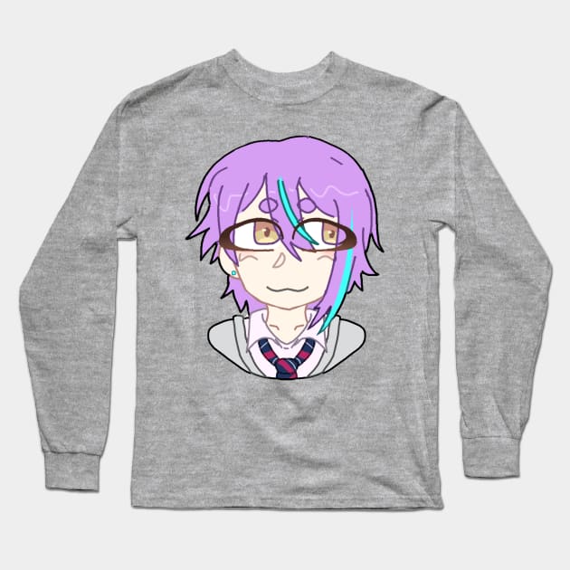Rui (School) Long Sleeve T-Shirt by WillowTheCat-